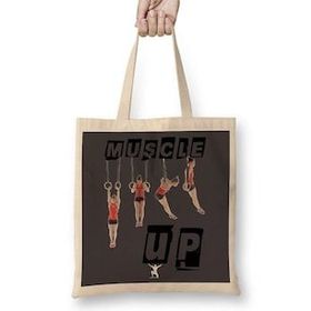 Baskı Dükkanı Muscle Up 01 Bez Çanta
