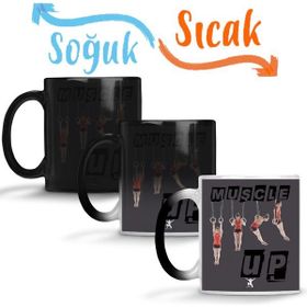 Baskı Dükkanı Muscle Up 01 Sihirli Porselen Kupa