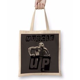 Baskı Dükkanı Muscle Up 02 Bez Çanta