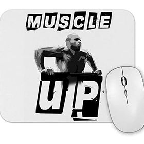 Baskı Dükkanı Muscle Up Men Mouse Pad