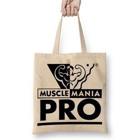 Baskı Dükkanı Musclemania Pro Logo Bez Çanta