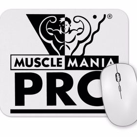 Baskı Dükkanı Musclemania Pro Logo Mouse Pad
