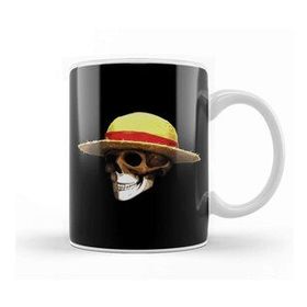 Baskı Dükkanı Mush Up Straw Hat Zombie Kupa