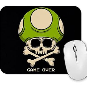 Baskı Dükkanı Mushroom Game Over Mouse Pad