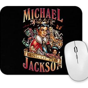 Baskı Dükkanı Music King of Pop Mıckael Jackson Mouse Pad