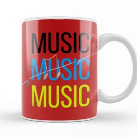 Baskı Dükkanı Music Music Music Kupa