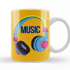 Baskı Dükkanı Music Music Music Kupa