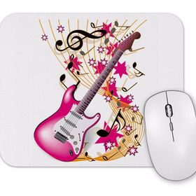 Baskı Dükkanı Music Müzik Gitar Mouse Pad