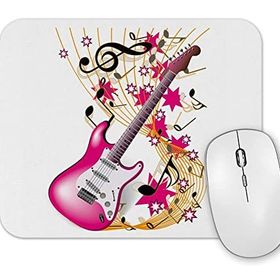 Baskı Dükkanı Music Müzik Gitar Mouse Pad