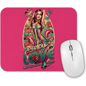 Baskı Dükkanı Music Super Duper Mouse Pad