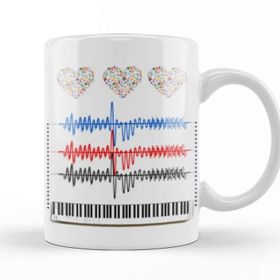 Baskı Dükkanı Musician Music Piano Kupa