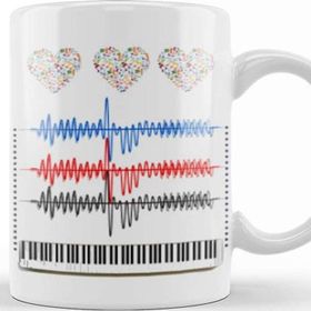Baskı Dükkanı Musician Music Piano Kupa
