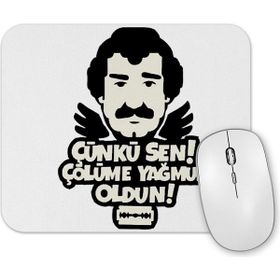Baskı Dükkanı Müslüm Gürses Çünkü Sen Çölüme Yağmur Oldun Mouse Pad
