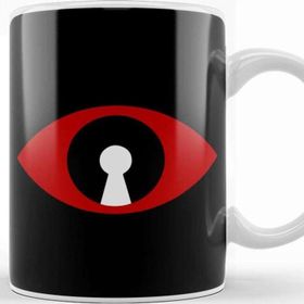 Baskı Dükkanı Must Read Book Covers 1984 Big Brother Eye Kupa