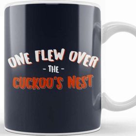 Baskı Dükkanı Must Read Book Covers One Flew Over The Cuckoos Nest Text Kupa