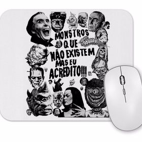 Baskı Dükkanı Mustache Mouse Pad