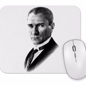 Baskı Dükkanı Mustafa Kemal Atatürk 02 Mouse Pad