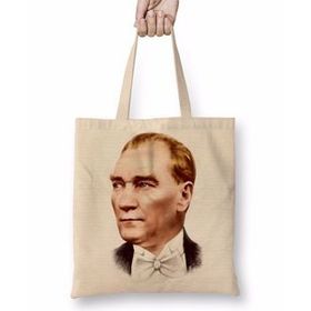 Baskı Dükkanı Mustafa Kemal Atatürk 04 Bez Çanta