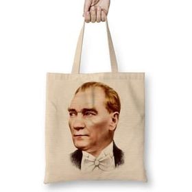 Baskı Dükkanı Mustafa Kemal Atatürk 04 Bez Çanta