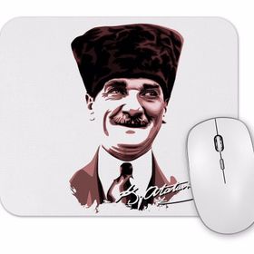 Baskı Dükkanı Mustafa Kemal Atatürk 04 Mouse Pad