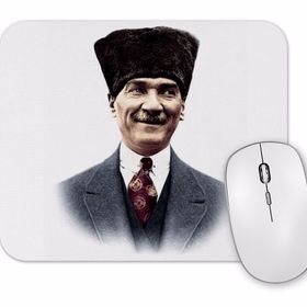 Baskı Dükkanı Mustafa Kemal Atatürk 05 Mouse Pad