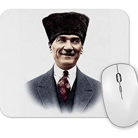 Baskı Dükkanı Mustafa Kemal Atatürk 05 Mouse Pad