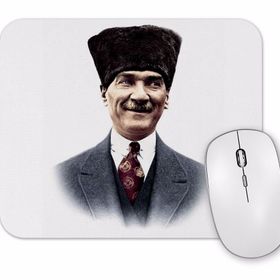 Baskı Dükkanı Mustafa Kemal Atatürk 06 Mouse Pad