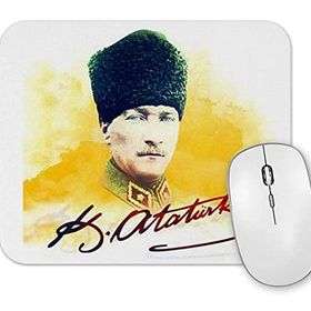 Baskı Dükkanı Mustafa Kemal Atatürk 08 Mouse Pad