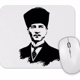 Baskı Dükkanı Mustafa Kemal Atatürk 3 Mouse Pad