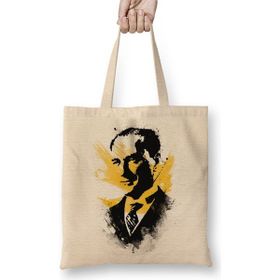 Baskı Dükkanı Mustafa Kemal Atatürk Bez Çanta