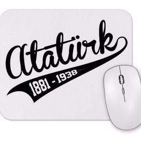 Baskı Dükkanı Mustafa Kemal Atatürk El Yazılı Mouse Pad