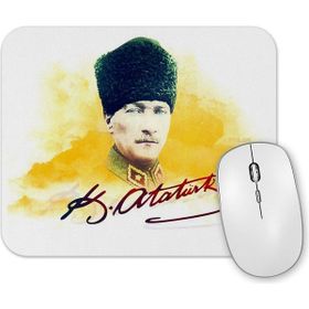 Baskı Dükkanı Mustafa Kemal Atatürk Mouse Pad