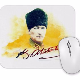 Baskı Dükkanı Mustafa Kemal Atatürk Mouse Pad