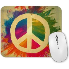 Baskı Dükkanı Muzik Barış Peace Mouse Pad
