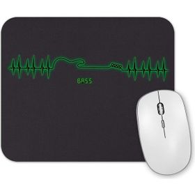 Baskı Dükkanı Muzik Bass 2 Mouse Pad