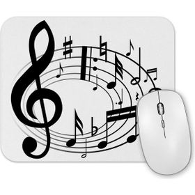 Baskı Dükkanı Müzik Nota Mouse Pad