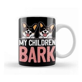 Baskı Dükkanı My Children Bark Puppy Owner Dog Breed Lover Animal Fans Kupa