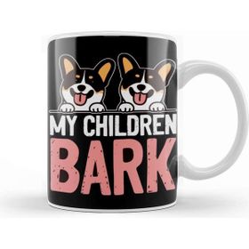 Baskı Dükkanı My Children Bark Puppy Owner Dog Breed Lover Animal Fans Kupa