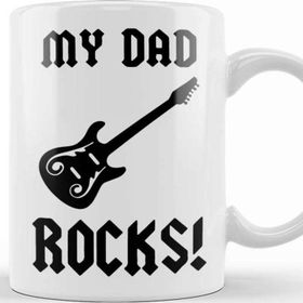 Baskı Dükkanı My Dad Rocks Kupa