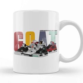 Baskı Dükkanı My Entire Air Jordan 4 Iv Collection Sneaker Goat Kupa