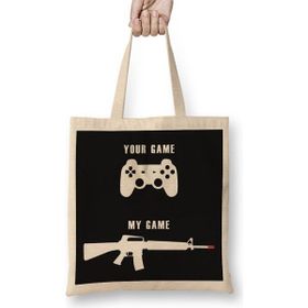 Baskı Dükkanı My Games My Game Bez Çanta