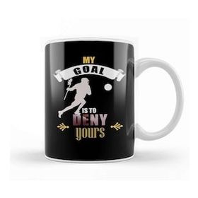 Baskı Dükkanı My Goal Is To Deny Yours Lacrosse Goalie Lax Kupa
