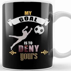 Baskı Dükkanı My Goal Is To Deny Yours Soccer Goalie Goalkeepers Kupa