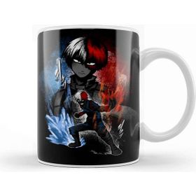 Baskı Dükkanı My Hero Academia Half Cold Half Hot Kupa