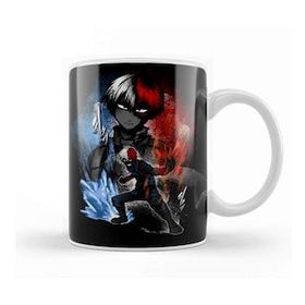 Baskı Dükkanı My Hero Academia Half Cold Half Hot Kupa