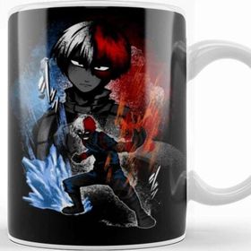 Baskı Dükkanı My Hero Academia Half Cold Half Hot Kupa