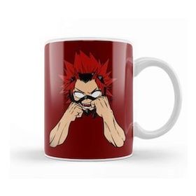 Baskı Dükkanı My Hero Academia Kirishima Faces Kupa