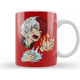 Baskı Dükkanı My Hero Academia Todoroki Faces Kupa