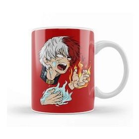 Baskı Dükkanı My Hero Academia Todoroki Faces Kupa