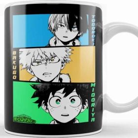Baskı Dükkanı My Hero Academia Trio Todorori Midoriya Bakugo Kupa